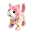 thumbnail image 3 of Juguete de peluche eléctrico para gatos, juguete para mascotas para niños, juguete de peluche encantador y novedoso para gatos. rosa, 3 of 9