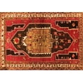 thumbnail image 1 of Ahgly Company Indoor Rectangle Persian Orange Traditional Area Rugs, 2' x 5', 1 of 1