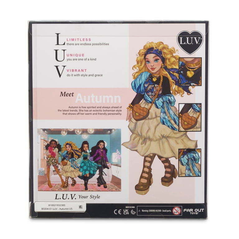 LUV'ra-Doll / CD4枚セット　★RusH、BABYLON、バビロン LUV Premium Fashion Doll - Autumn, Dolls for Children Ages 6+