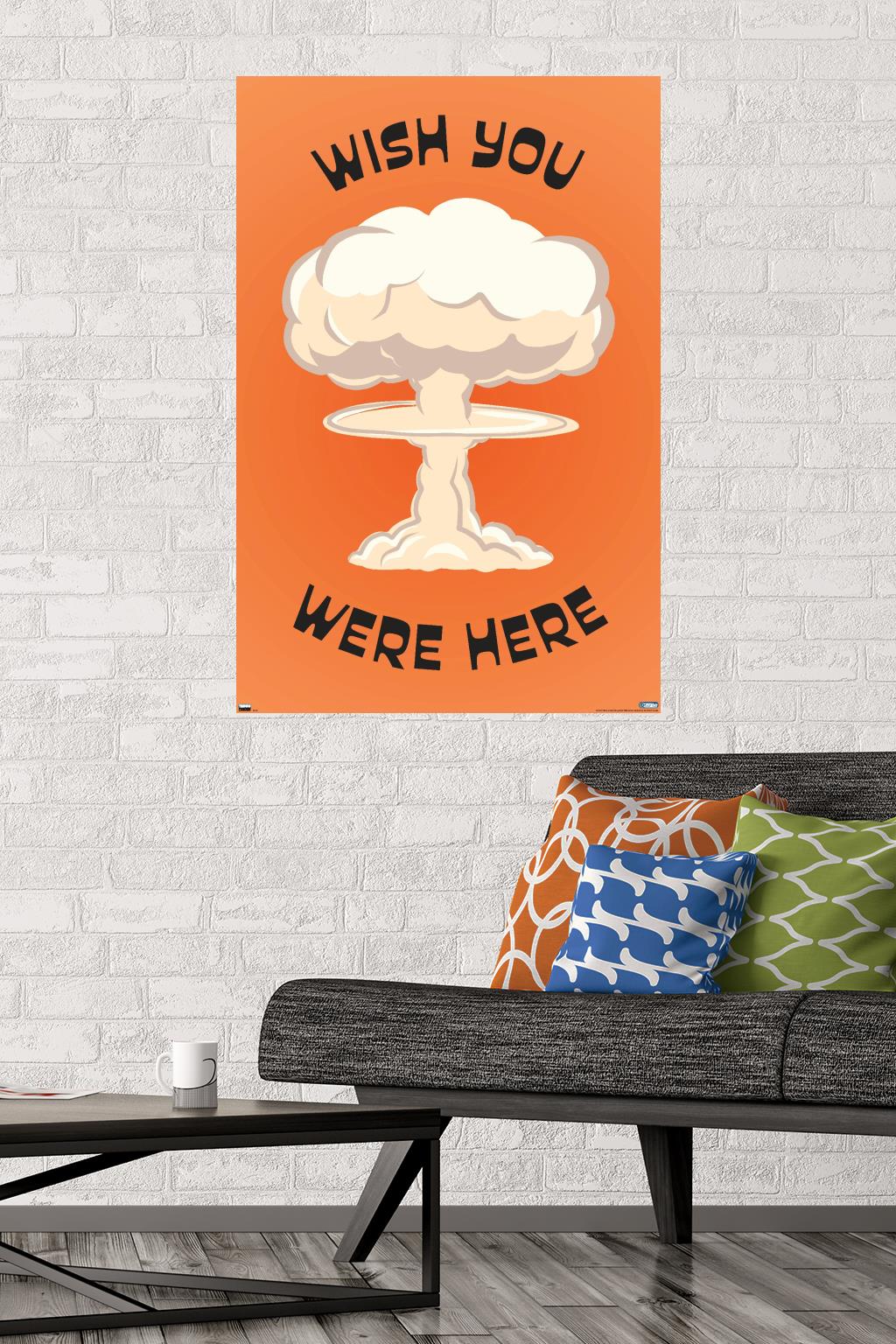 Well This Is Awkward - Wish You Were Here Wall Poster, 22.375" x 34"