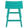thumbnail image 5 of GARDEN 29" Inches Adirondack Plastic Outdoor Bar Stools for Patio, Turquoise, 5 of 6