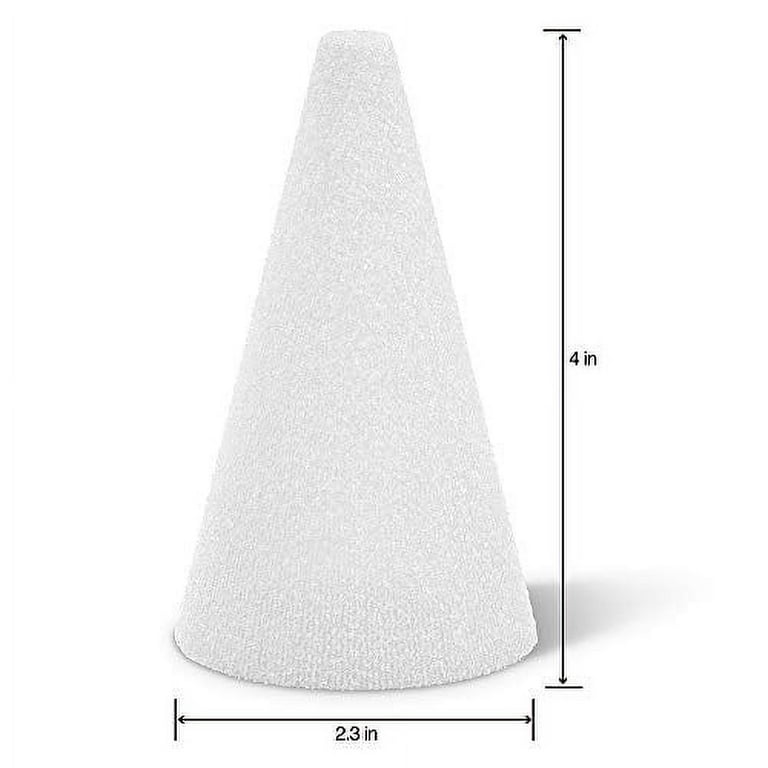 Foam Cones for Crafts (1.9 x 4.2 in, White, 24 Pack), PACK - Fry's Food  Stores