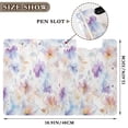 thumbnail image 3 of FORMRS A4 Clipboard Folder with Pen Holder Horizontal Foldable School Office Binder, Purple Flower Pattern, 3 of 9