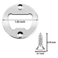 thumbnail image 2 of Bottle Opener Insert - 45 Sets Stainless Steel Bottle Opener Inserts Kit with Screws Screwdriver for Bottle Opener DIY, 2 of 5