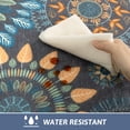 thumbnail image 4 of Findosom 3pcs Boho Kitchen Mat Set,Farmhouse Kitchen Rugs and Mat,Washable Non Slip Kitchen Mats Vintage Floor Mat Carpet for Hallway Laundry Room Sink,20"x32"+20"x47"+20"x59" Gray, 4 of 8