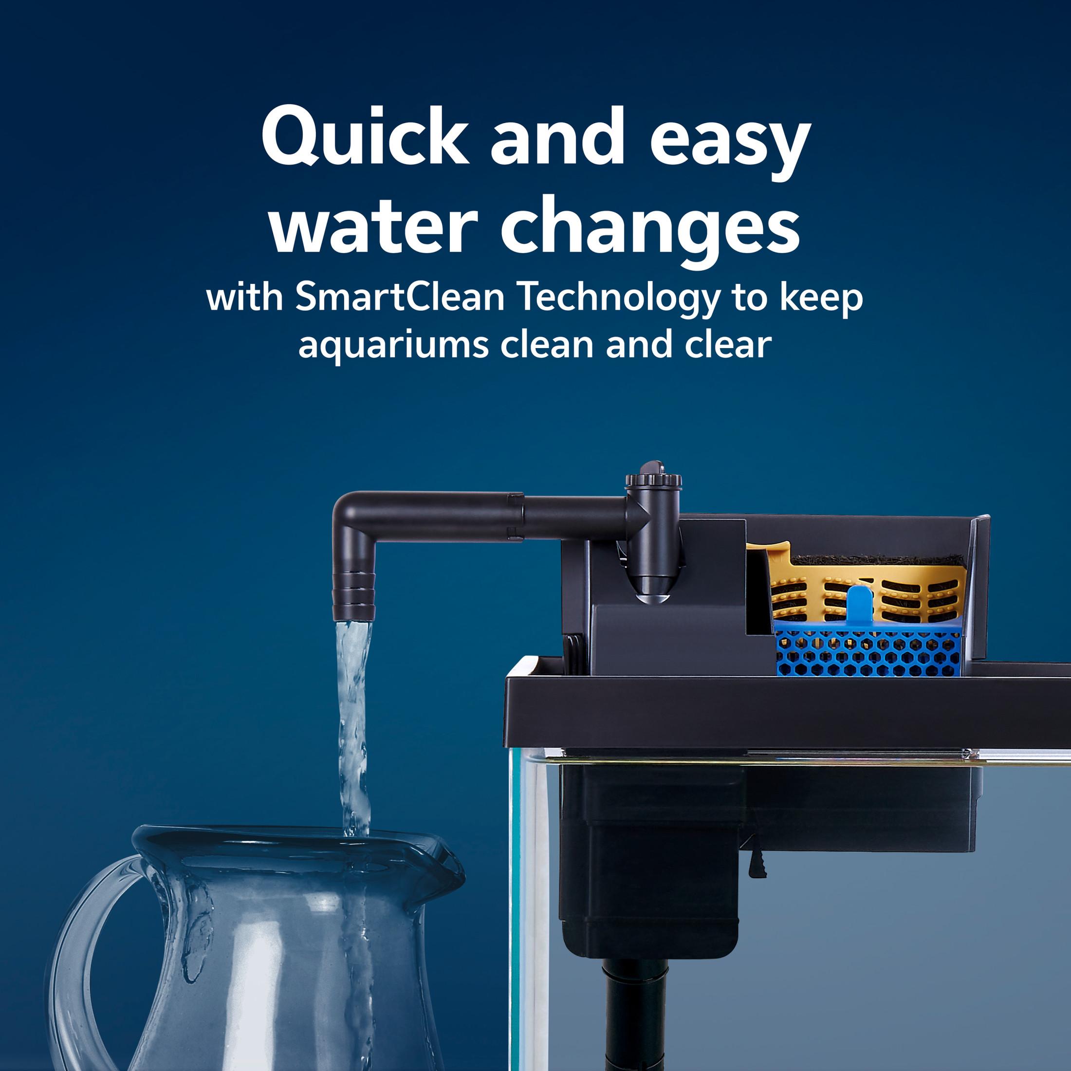 Aqueon SmartClean Power Filter with EcoRenew Cartridge, 10-20 Gal photo 6