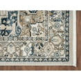 thumbnail image 3 of Abani Savoy Collection Vintage 4' x 6' Beige Blue Vintage Foral Area Rug, 3 of 5