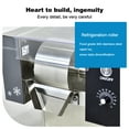 thumbnail image 2 of Kolice Automatic 198 lbs/Day Snowflake Ice Machine, Ice Shaved Machine, Snow Cone Maker, Air Cooling for Restaurant, Milktea Shops, Food Truck, Household, etc, 2 of 8