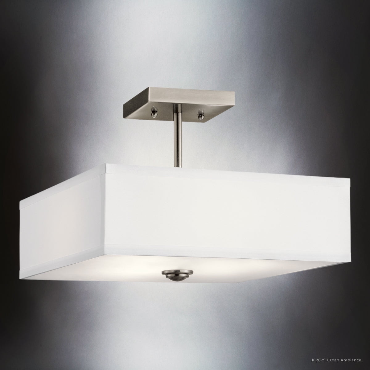 Luxury New Traditional Ceiling Light, Brushed Nickel, UKC20170