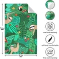 thumbnail image 3 of Coolnut Sloth Kitchen Dish Towel Set of 1, Soft Absorbent Drying Dishcloths Dish Towels with Hanging Loop for Kitchen Bathroom Bar Home Decor, 28 x 18 Inch Washcloth Gift, 3 of 7