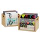 thumbnail image 1 of Caja para Almacenamiento de Vinilos X-cosrack con Acrílico y Bambú, 1 of 9