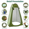 thumbnail image 2 of Pop Up Shower Camping Tent, Outdoor Privacy Camp Toilet Tent, Portable Dressing Room with Carrying Bag, Bath Bag for Camping, Hiking, 2 of 4