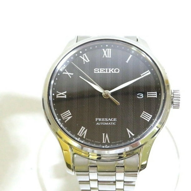 Authenticated Used Seiko Presage 4R35-02S0 self-winding watch men's -  