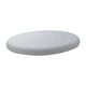 thumbnail image 4 of Cojín redondo para asiento, cojín para suelo con cremallera, cojín para silla, almohada de meditación, espuma viscoelástica gris, 4 of 8