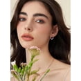 thumbnail image 3 of Dorunmo American Eagle Hoop Earrings for Women 925 Sterling Silver American Flag 4th of July Earrings Patriotic Independence Day Jewelry Gift, 3 of 6