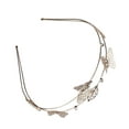 thumbnail image 2 of Scunci Double-Strand Fashion Headband with Gold Butterflies & Rhinestones, 1 Ct, 2 of 6