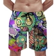 thumbnail image 5 of Plants Vs Zombies Mens Board Shorts Quick Dry Swim Trunk Lightweight Soft Swimsuit Youth Bathing Suit for Boys M, 5 of 8