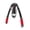 Red, variant on Lipstore Home Chest Expander Hydraulic Arm Strengthener Workout Ergonomic Design Gym Hydraulic Power Chest Exerciser for Adults Biceps Gray