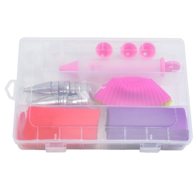 Coofit Cake Decorating Kit Silicone Icing Piping Bags Baking Accessories for Baking