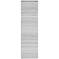 SAFAVIEH Kilim Luka Striped Runner Rug, Grey, 2'3" x 9'