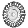 thumbnail image 3 of Cepillo de rueda de alambre de pulido con prefiltro para amoladora angular con rueda de alambre para quitar óxido, 11000 r/m, 3 of 9