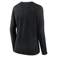 thumbnail image 3 of Women's Fanatics Black Carolina Panthers Plus Size Foiled Play Long Sleeve T-Shirt, 3 of 3