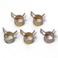 thumbnail image 4 of 10 unidades de hebillas de manguera para coche, hechas de material acero inoxidable, 4 of 9