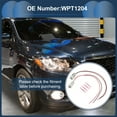 thumbnail image 2 of Conjunto de arnés de cableado de faros Unique Bargains No.WPT1204 para Chevy Cruze 2011-2019, luces de marcador lateral, arnés de cable con 4 terminales, 1 conjunto, 2 of 7