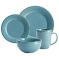 thumbnail image 2 of Rachael Ray 16-Piece Cucina Ceramic/Stoneware Dinnerware Set, Agave Blue, 2 of 8