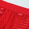 thumbnail image 4 of COSFO Mens Boxer Briefs Underwear Pack Striped Breathable Transparent Underwear Classic Fit Ice Silk Support Pouch Underwear Men, 4 of 9