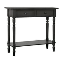 Furniture of America Humphry Sofa Console Table in Gray Wood Finish