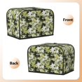 thumbnail image 3 of Rateoe Hawaii Palms Pattern Toaster Covers 2 Slice Wide Slot,Bread Machine Cover,Bread Dust Cover & Fingerprint Protection,Appliance Covers, 3 of 7