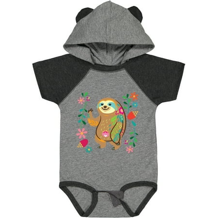 

Inktastic Sloth Cute Outfit for Girls Gift Baby Girl Bodysuit
