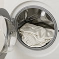 thumbnail image 4 of Unique Bargains Microfiber Ice SilkFlat Sheet Wrinkle Bedding White 79"x91", 4 of 5
