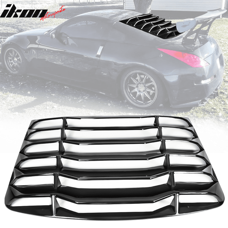 nissan 350z rear window louvers