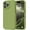 cader green, variant on Premium silicone case, MagSafe compatible, shockproof, for iPhone 17 6.3",fluorescent green