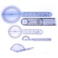 thumbnail image 2 of Goniometer, 5Pcs 6/8/10inch 360 Degree Protractor Angle  Ruler Spinal Goniometer  Angle Ruler, 2 of 8
