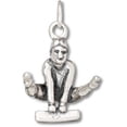 thumbnail image 1 of Sterling Silver 16" 1mm Box Chain 3D Vaulting Male Gymnast Pendant Necklace, 1 of 2