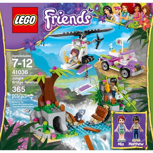 lego jungle bridge rescue