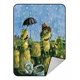 thumbnail image 1 of ABPHQTO Frogs Day Falling Snow Umbrella Manta de forro polar Manta de forro polar 145x200 cm, 1 of 1