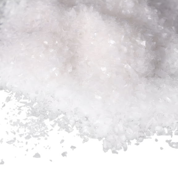 XIBUFE 2026 New Christmas Decoration Artificial Snow Crushed White Plastic 50G Pvc Home Party Diy Scene Props Supply Faux Snow for Crafts