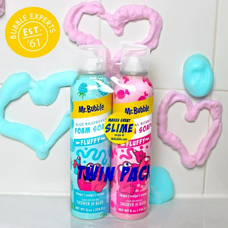 Mr. Bubble Extra Gentle Foam Bath Soap, Dye and Fragrance-Free, 8