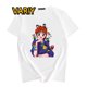 thumbnail image 3 of Camiseta con estampado de dibujos animados para mujer, ropa de calle de Anime japonés, Marmalade, de gran tamaño, Manga corta, 3 of 5