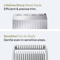 thumbnail image 4 of Braun All-in-One Series 7 Trimmer Kit, 40 Lengths, Lifetime Sharp Metal Blade, AIO 7550, Camouflage Green, 4 of 11