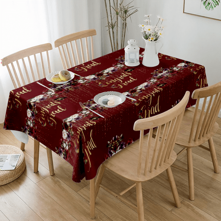 

Tablecloths for Tables Party Table Cloths Table Covers for Decorations New Year Graduation Birthday Cocktail Party(#93 L-59x84 )