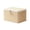 🍒 Beige_Base#2309, variant on Lockable Storage Box With Drawers – Foldable Fabric Closet Organizer, Zippered Handles, Beige Storage Bag for Clothing, Blankets, Toys, Stackable Space Saving