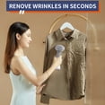 thumbnail image 3 of BIMZUC Portable Handheld Garment Steamer 1000W 220ml 7.4oz Water Tank 20s Fast Heat Removes Wrinkles for Home Office Travel Use White US Plug Model, 3 of 8