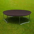 thumbnail image 4 of Covers & all Round Trampoline Cover, 12 Oz Waterproof UV & Weather Resistant, All Season Protector Outdoor Games Fitness Sports Cover for Garden Lawn, with Elastic (144"Diameter x 4"H, Coffee), 4 of 6