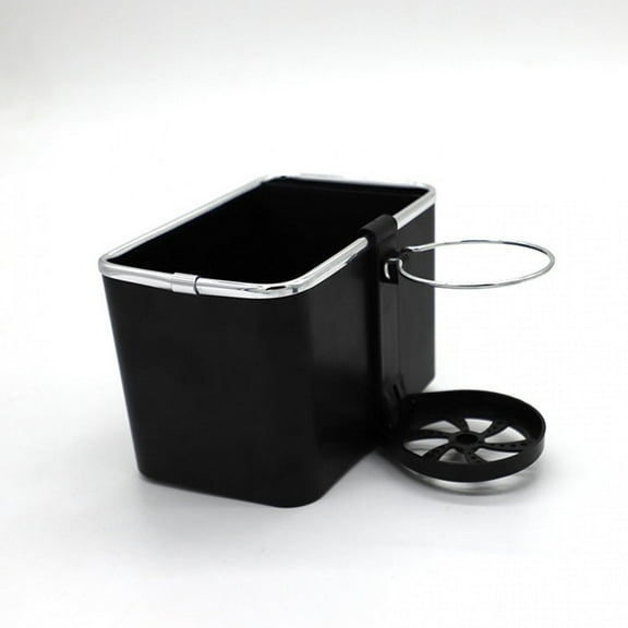 SDJMa Car Armrest Storage Box Water Cup Holder TikTok Car Seat Organizer with Cup Holder, Multifunctional Car Console Side Organizer for Water Cup, Paper Towels Cellphones