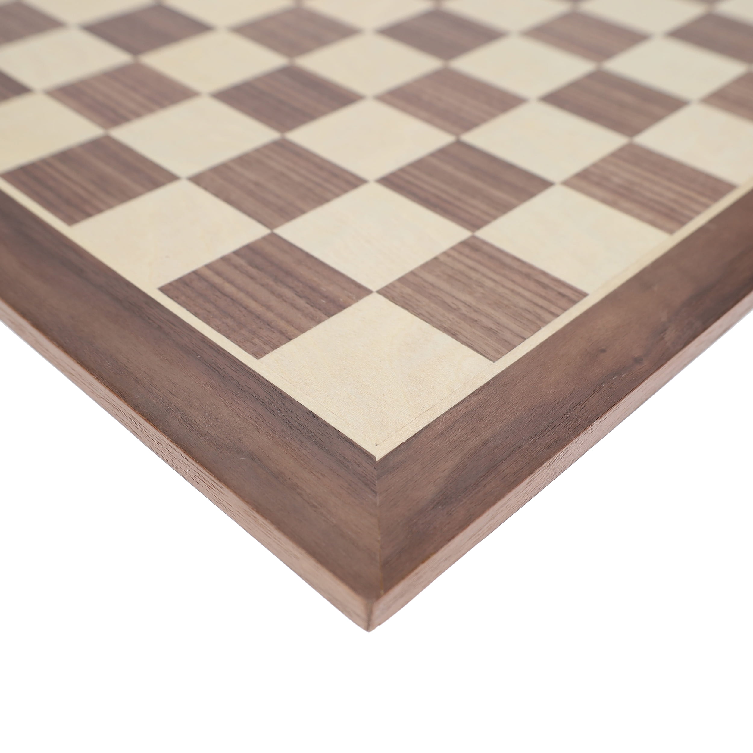 Toy Time Chess Board Walnut Book Style with Staunton Chessmen - Foldable,  Magnetic Closure, Solid Wood - Strategy Game for All Ages in the Board Games  department at